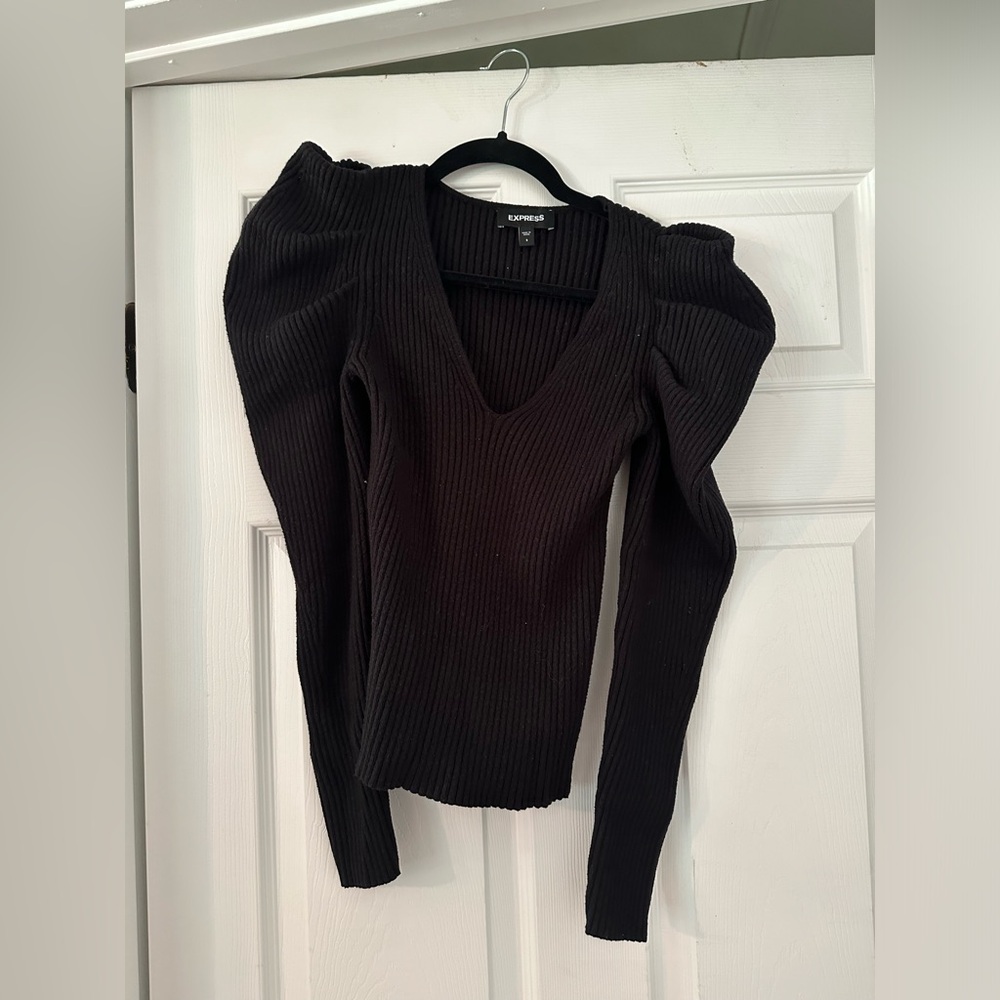Black Express Sweater